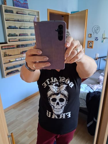 Customer photo review of Böse alte Frau - Damen T-Shirt