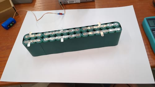 Customer photo review of EVE 33V 18650 3200mAh 10A Battery