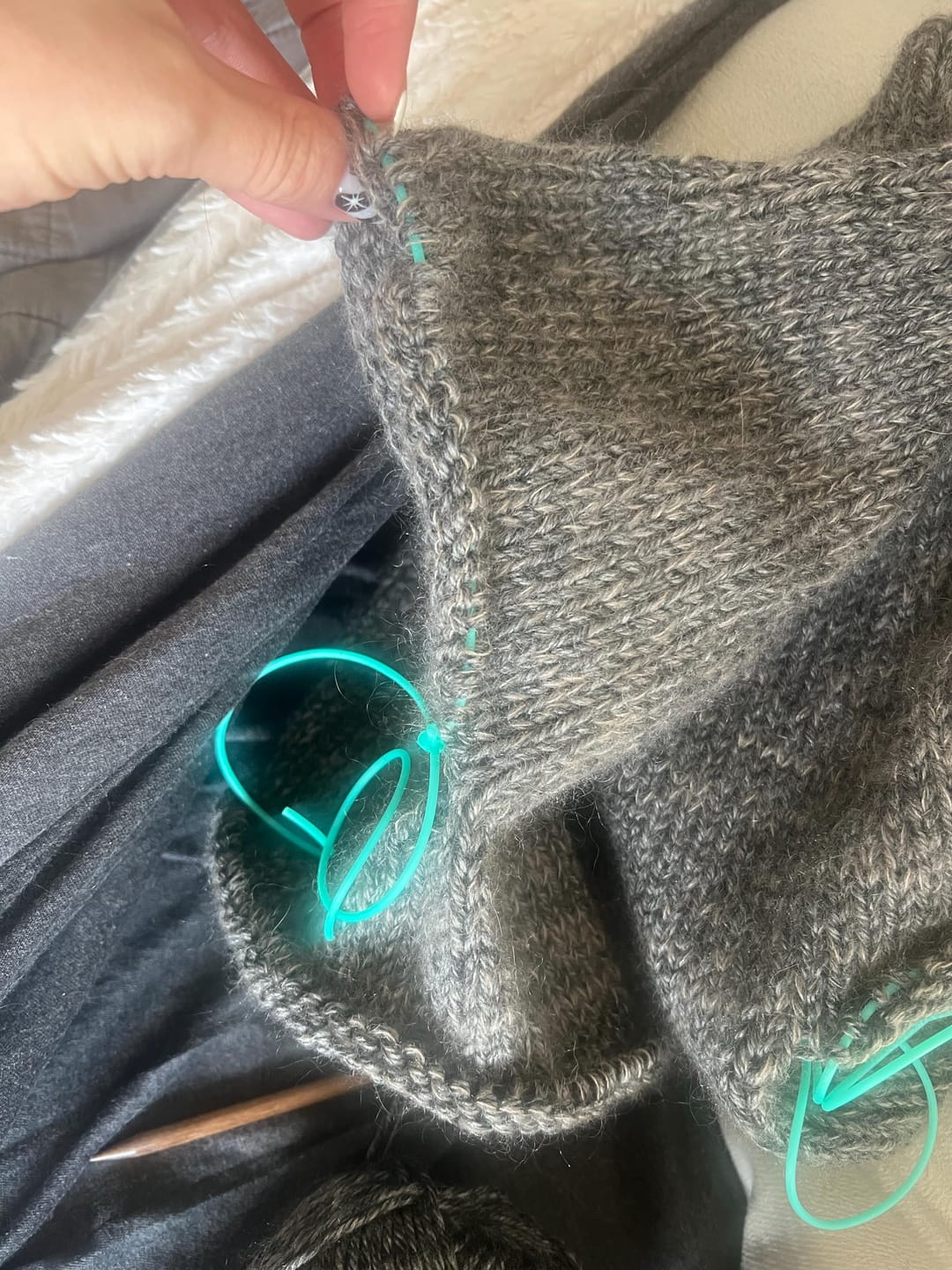Customer photo review of Stitch Saver Cords - Sweater Set - 18 Colors