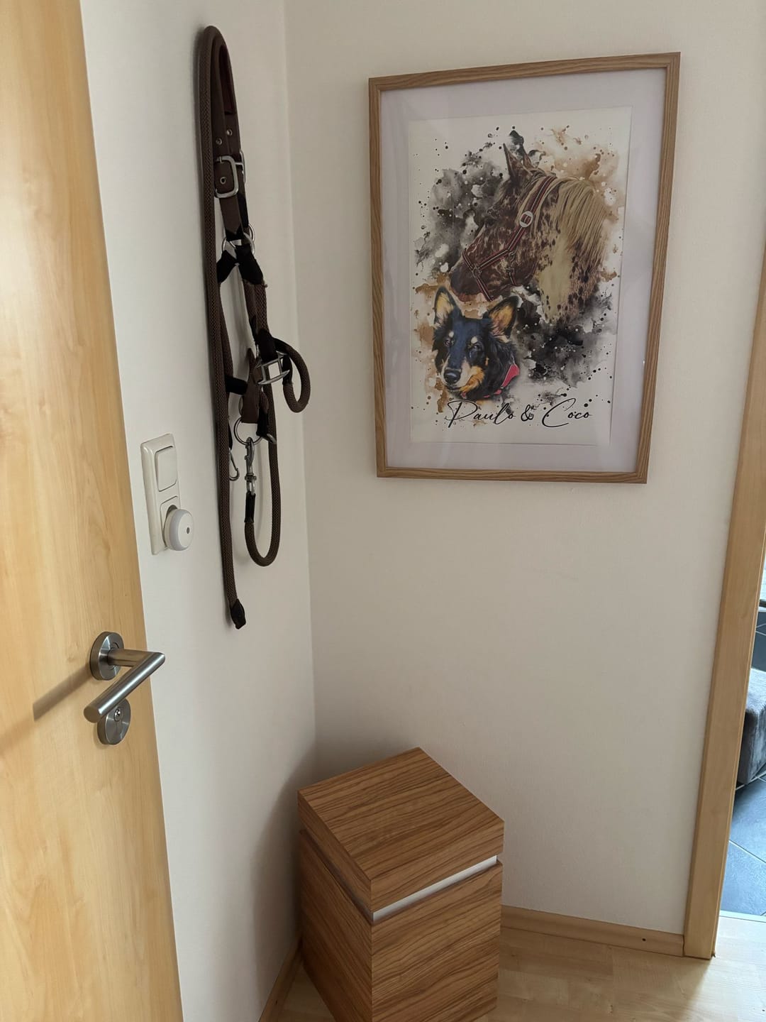Customer photo review of Dein Pferd als Wasserfarben Portrait
