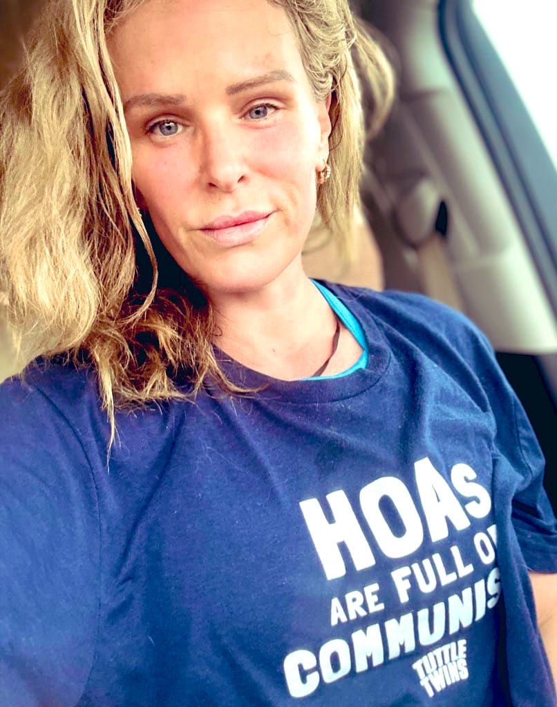 Customer photo review of Tuttle Twins HOAs Are Communists T-Shirt