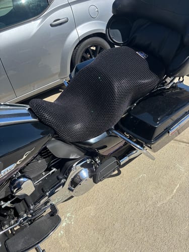 Customer photo review of Wind Rider Seat Cover
