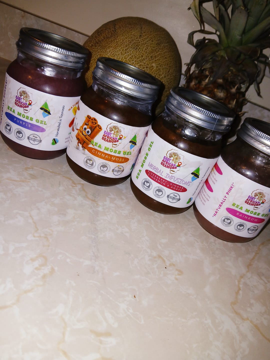 Customer photo review of RAINBOW East African Sea Moss Gel (16oz jar)
