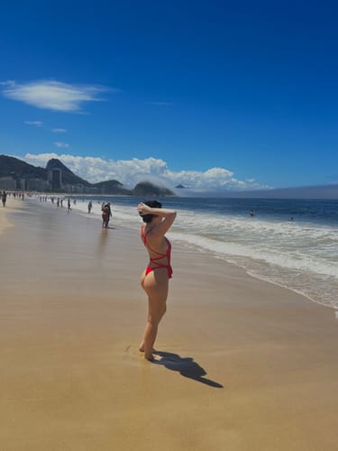 Customer photo review of Coco One Piece Swimsuit - Red- PRE ORDER