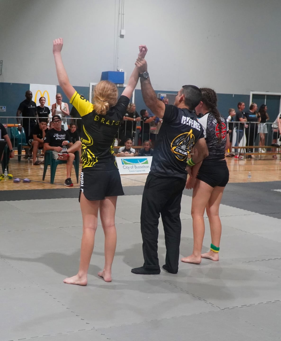 Customer photo review of Honour MMA Shorts