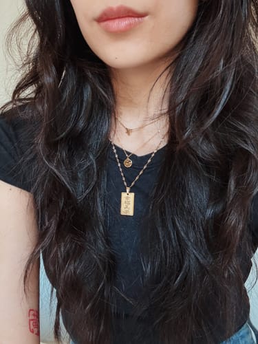 Customer photo review of Happiness Good Luck Charm