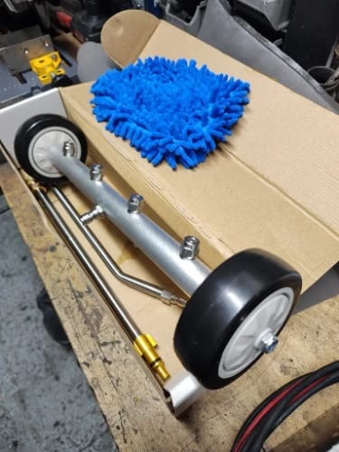 Customer photo review of AutoJet Onderwagenreiniger – Moeiteloos Je Auto Onderkant Schoon!