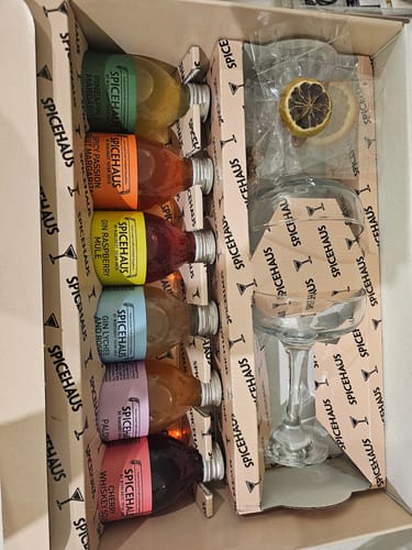 Customer photo review of מארז טעימות עם כוסות