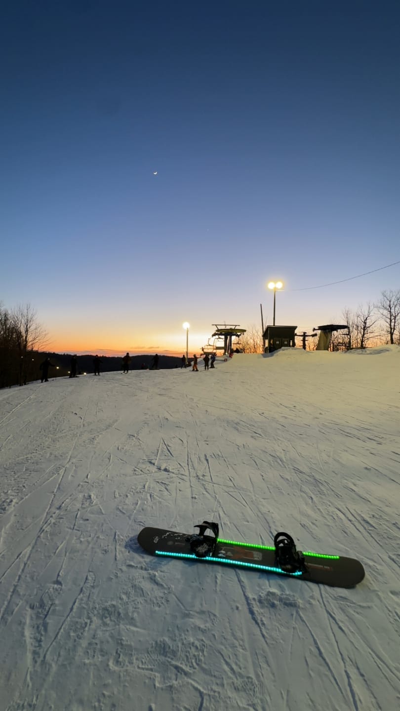 Customer photo review of LED SNOWBOARD SYSTEM
