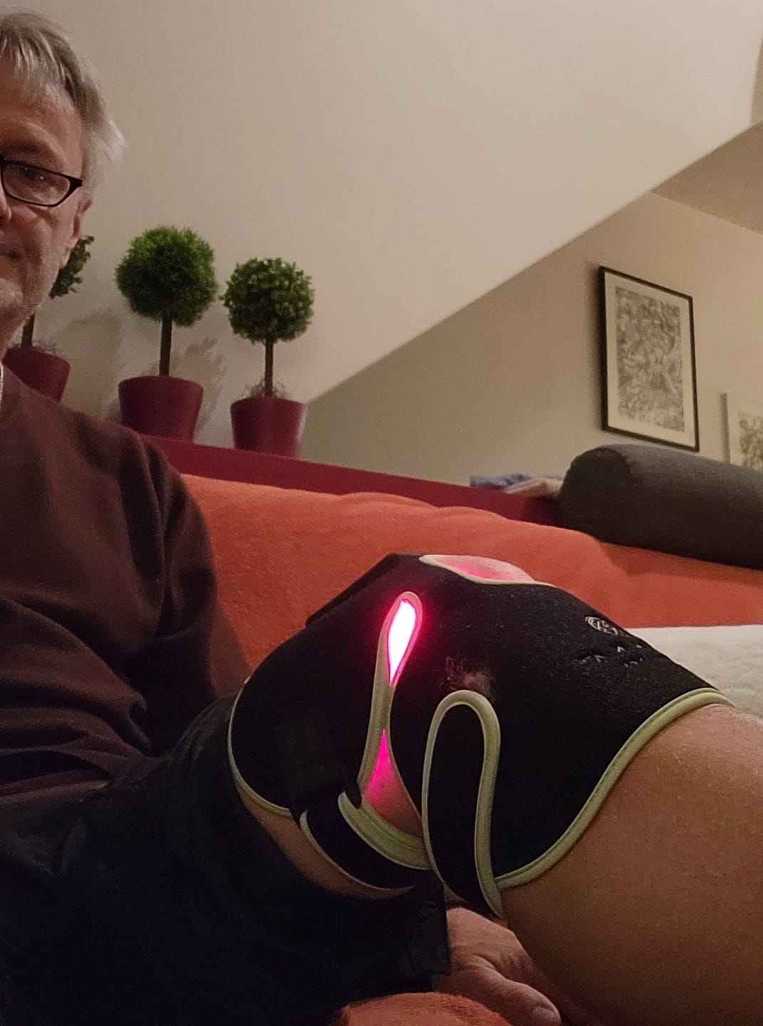 Customer photo review of Koanna® LumaTech™ Rotlicht Bandage