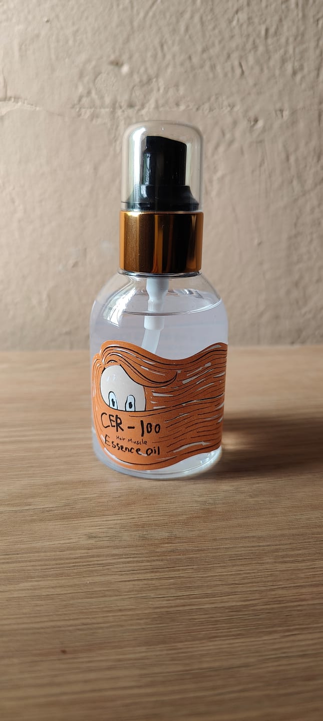 Customer photo review of CER-100 Hair Muscle Essence Oil