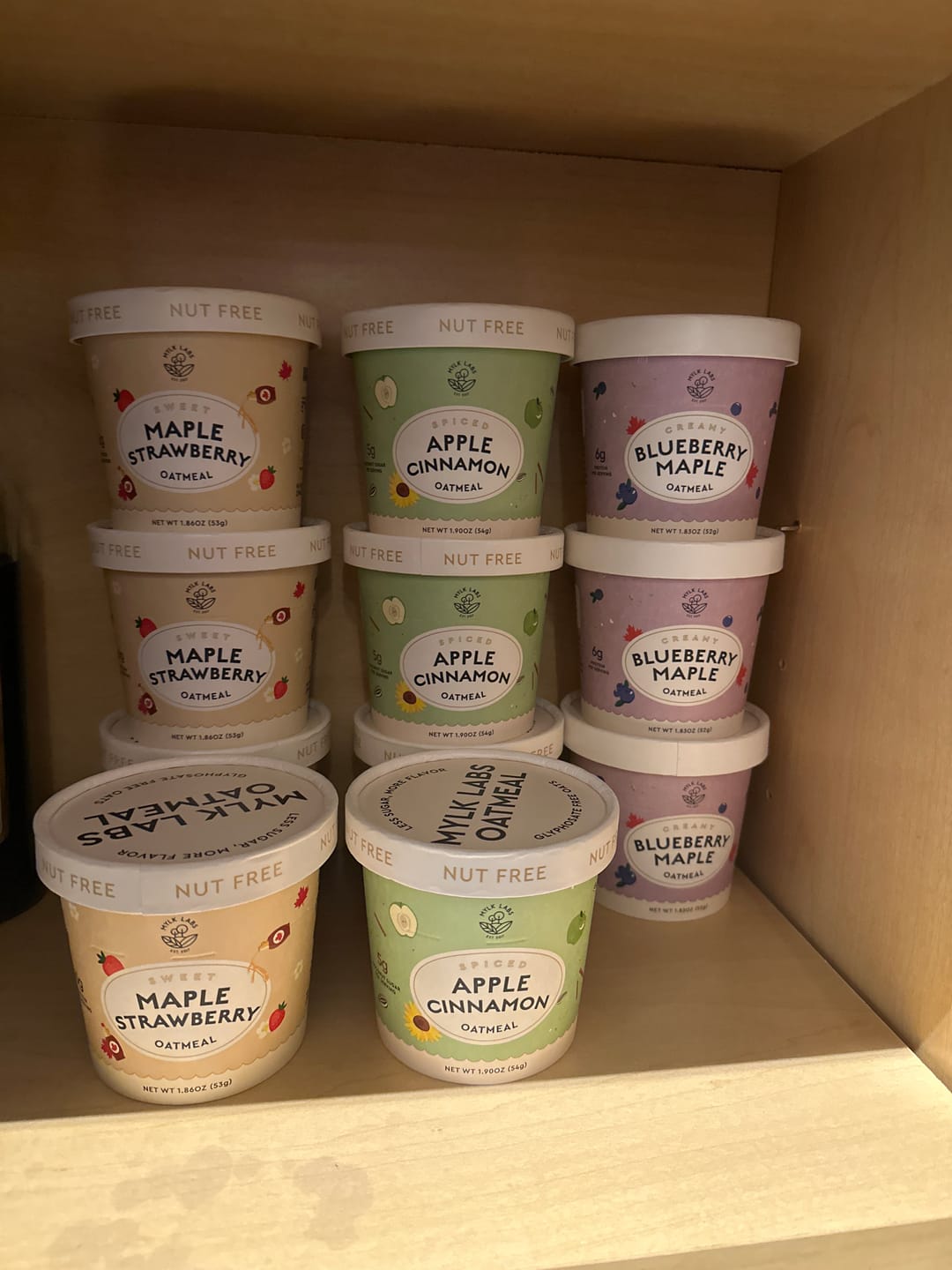 Customer photo review of Oatmeal Sampler