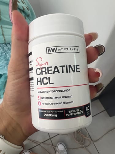 Customer photo review of My Wellness Super Creatine HCL 80 Veggie Caps