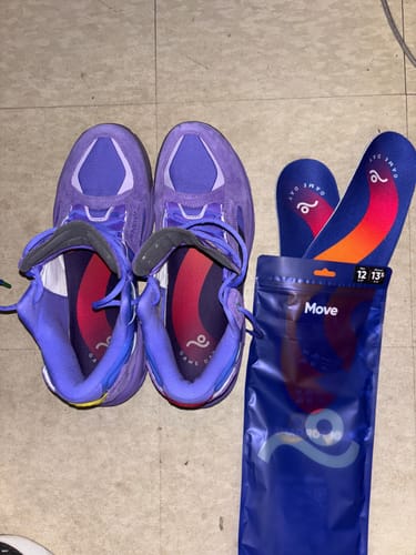 Customer photo review of Game Day Performance Insoles