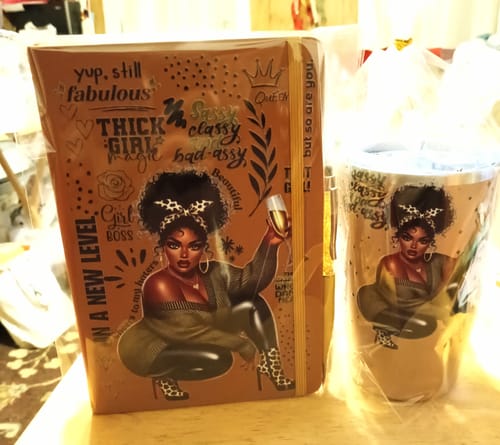 Irene M. review of UV DTF Planner Cover Decal -Sassy, Classy and Bad Assy image 1 out of 1