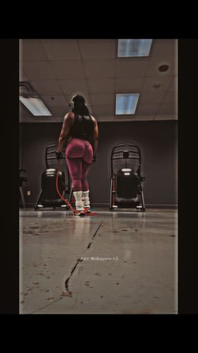 Customer photo review of Leggings Seamless Majestic Pink