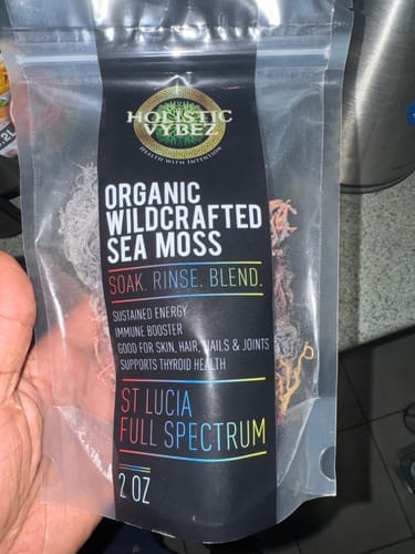 Customer photo review of Raw Full Spectrum Sea Moss