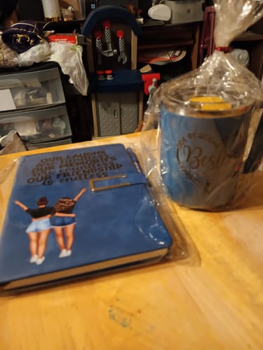 Irene M. review of Besties Will Always-UV DTF Cup Decal image 1 out of 1