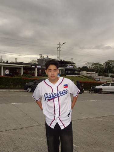 Customer photo review of Philippines Custom Baseball Jersey