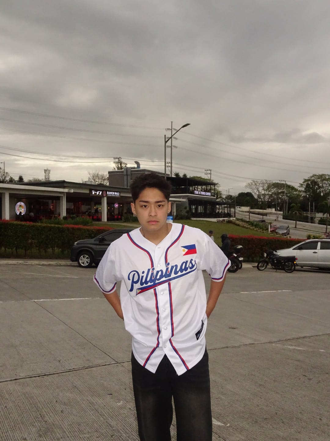 Customer photo review of Philippines Custom Baseball Jersey