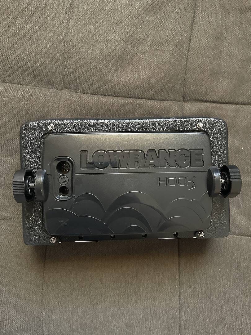 Customer photo review of BerleyPro Lowrance Series Fishfinder Visors