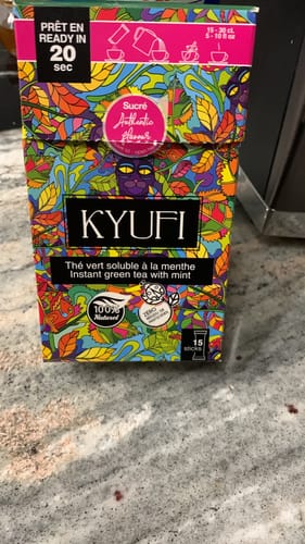 Customer photo review of Thé Vert Instantané À La Menthe - Recette Authentique