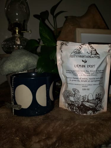 Customer photo review of Lemon Zest Tea