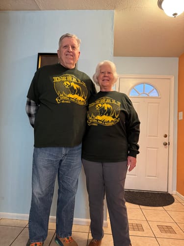 Customer photo review of Denali National Park Vintage Long Sleeve Tee