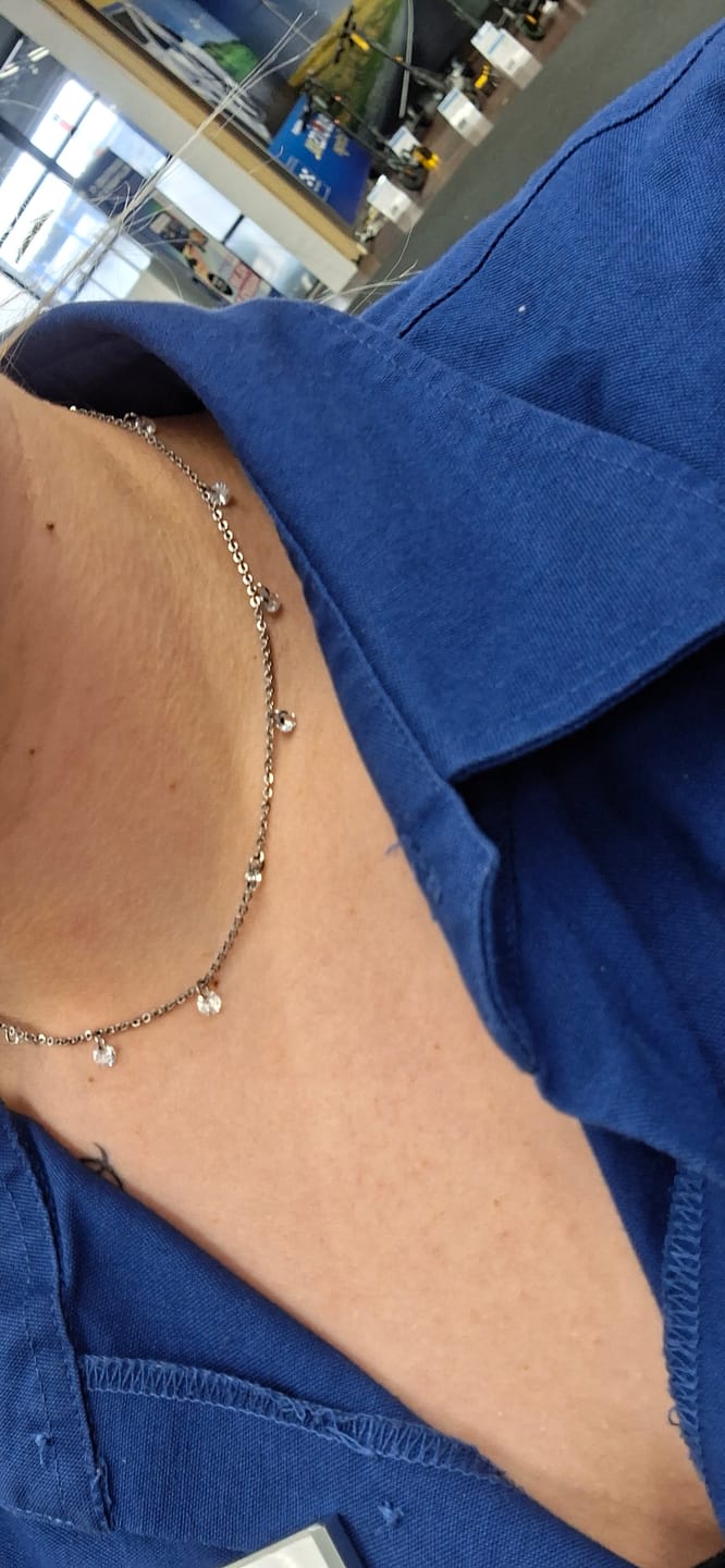Customer photo review of Lynda Halskette | 18K vergoldet