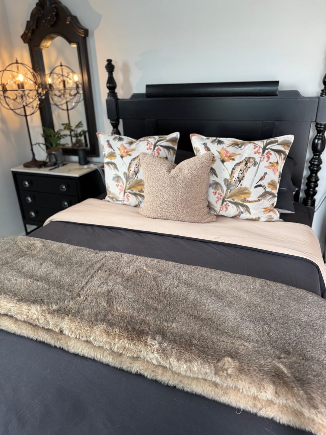 Customer photo review of Colour Block Duvet Cover Set- LIMITED EDITION