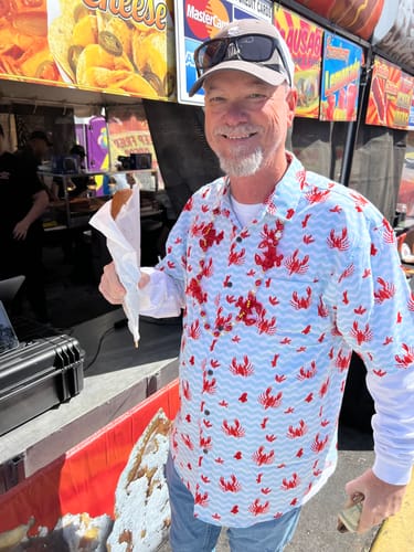 Customer photo review of Super Stretch - The Kramer Hawaiian Shirt