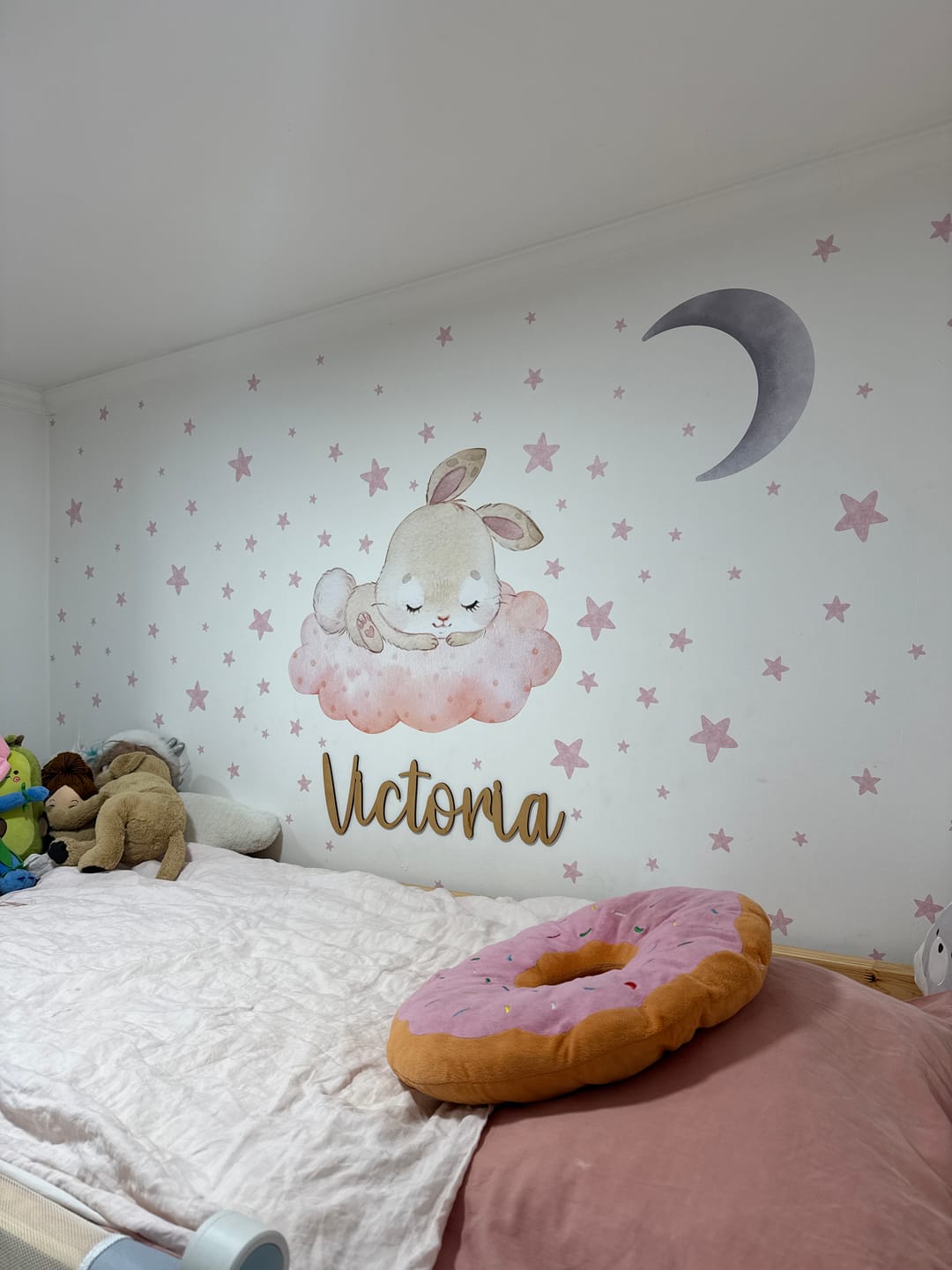 Customer photo review of Conejita, nube y estrellas