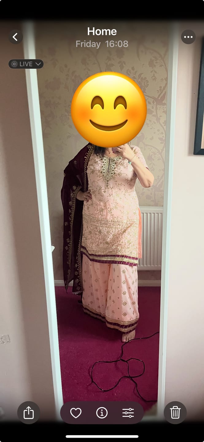 Customer photo review of Mother's Day and Wedding Special Designer Salwar Kameez Suits