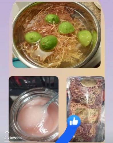 Customer photo review of Raw Full Spectrum Sea Moss