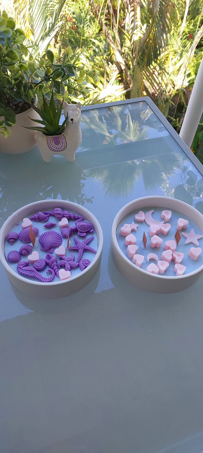 Customer photo review of Pillar Soy Blend Wax