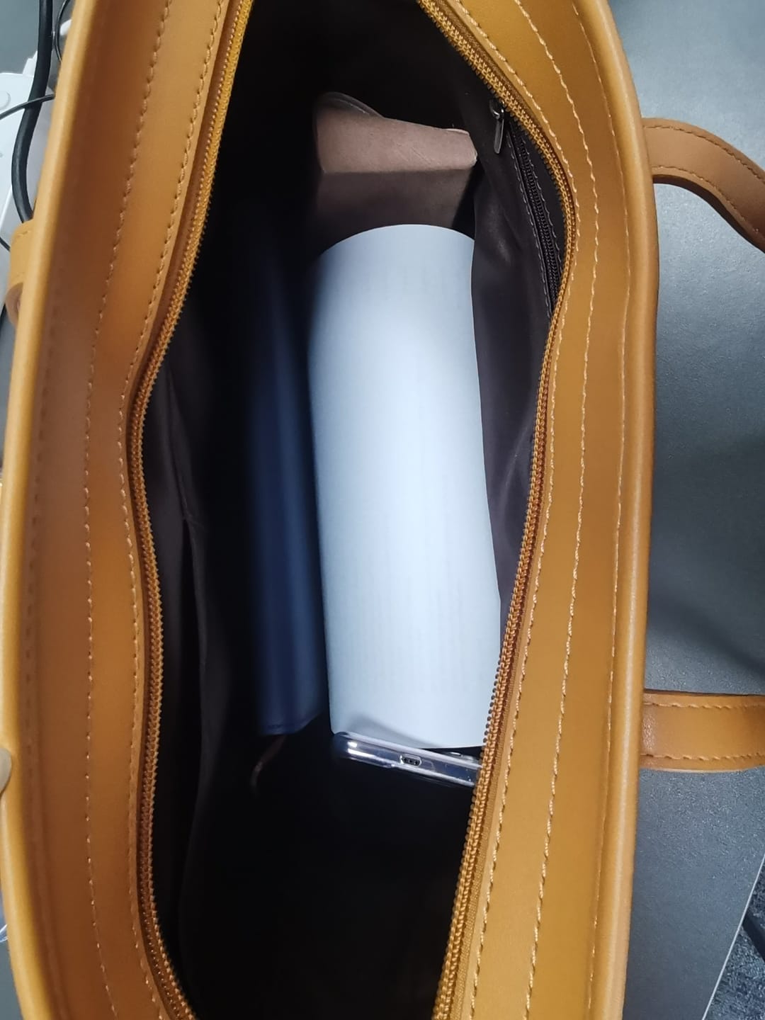 Customer photo review of Evelina Washable Paper Classic Tote