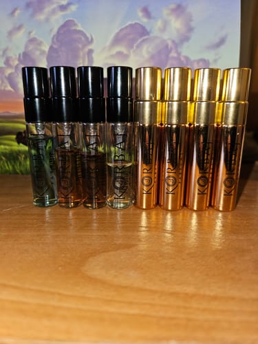 Customer photo review of Original + Prestige Collections Sample Set - 8 PCS