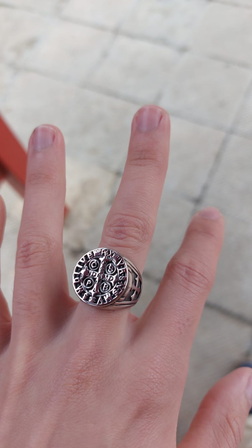 Customer photo review of ST. BENEDICT.