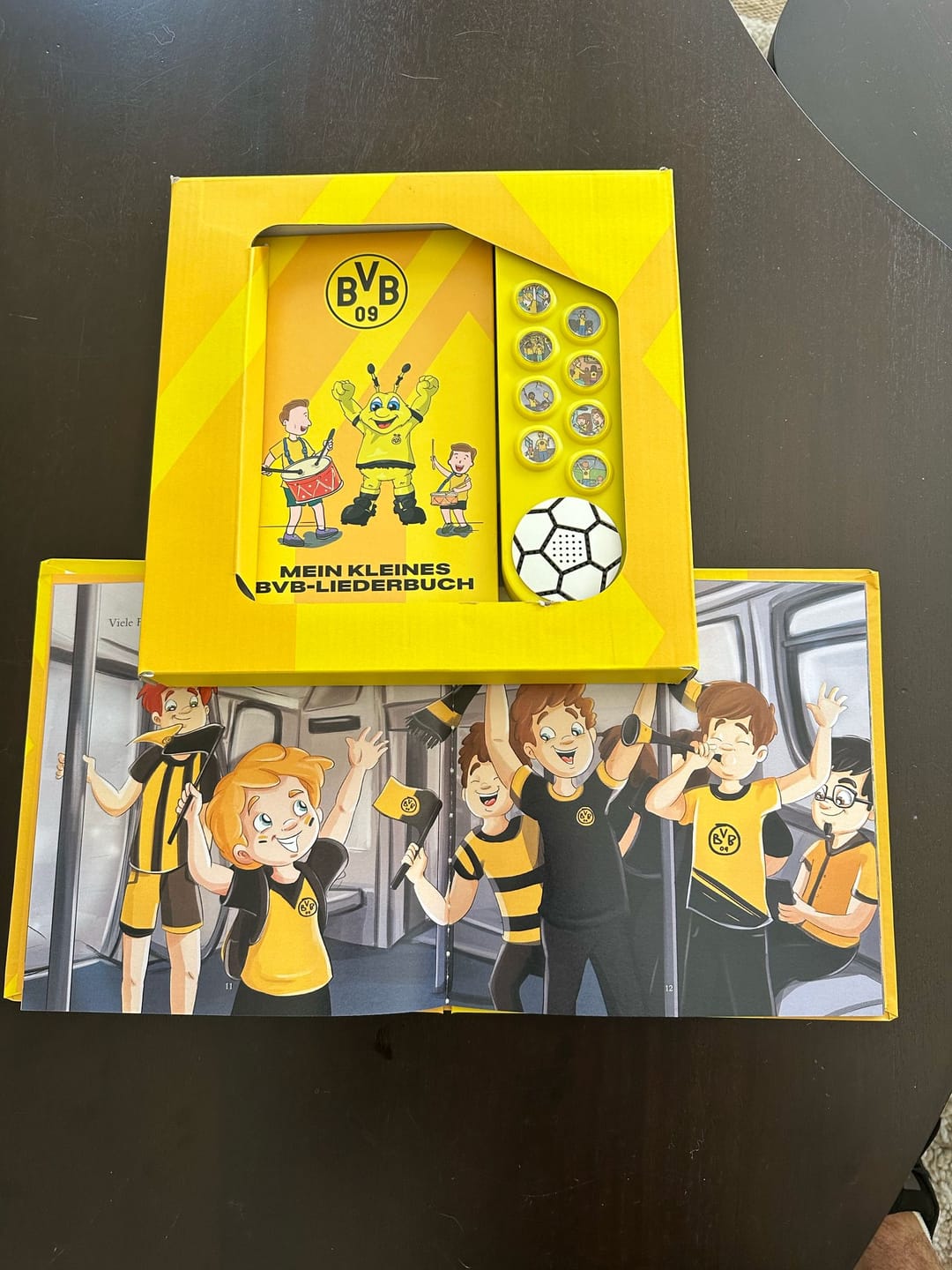 Customer photo review of BVB Personalised Book
