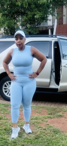 Customer photo review of Gym Activewear Set Workout Sets