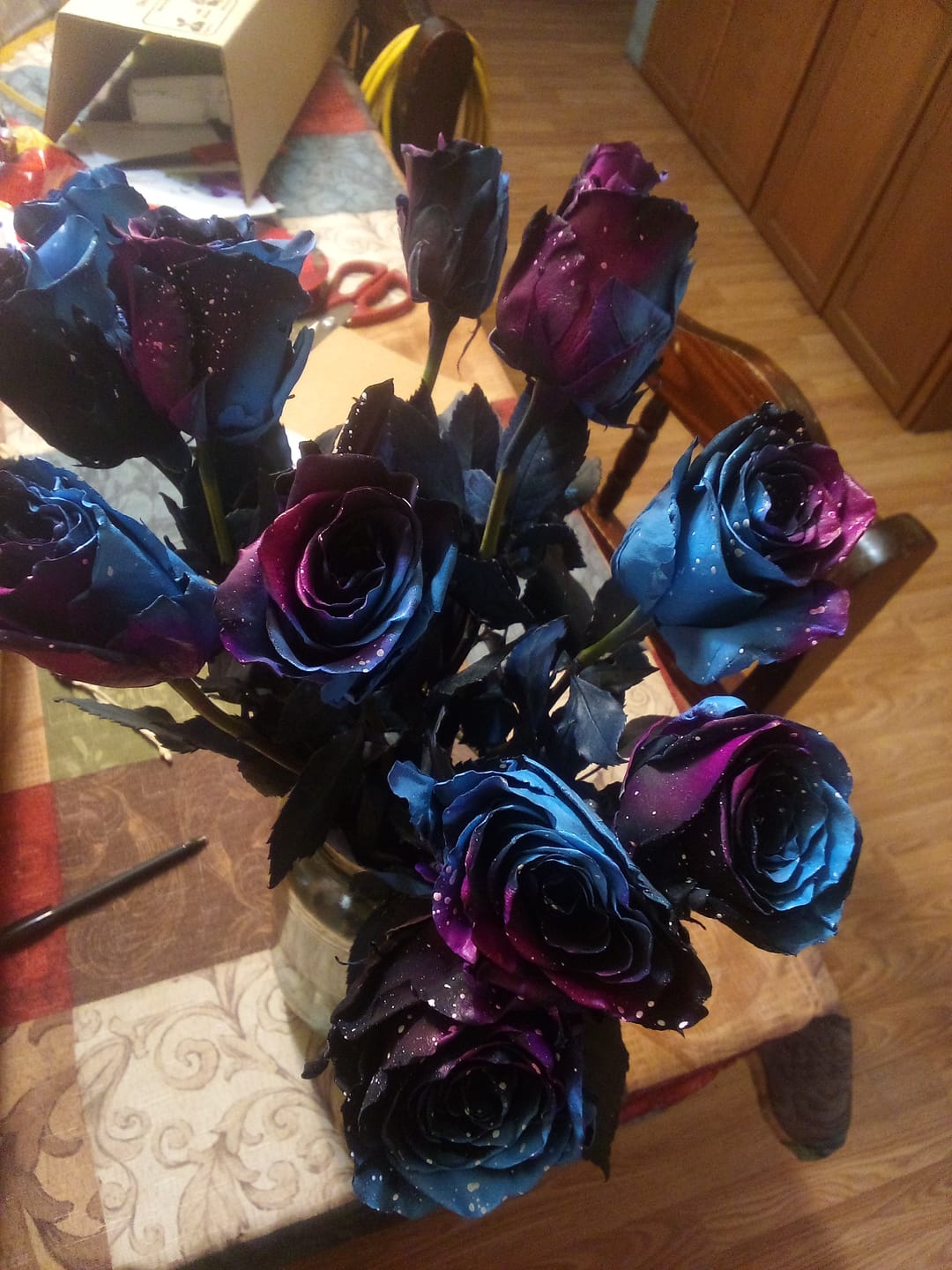 Customer photo review of Starry Galaxy Roses