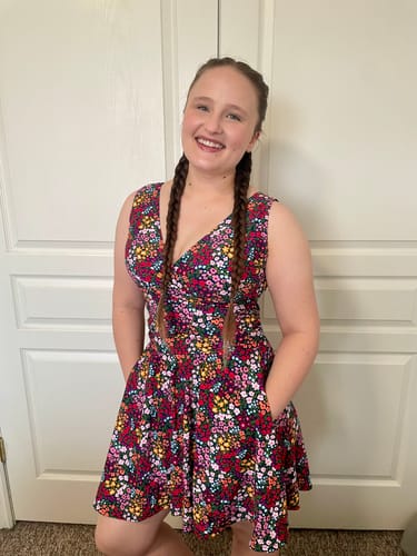 Customer photo review of sugar skort