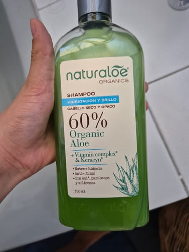 Customer photo review of Set 3 Shampoo Hidratación & brillo 350 ml