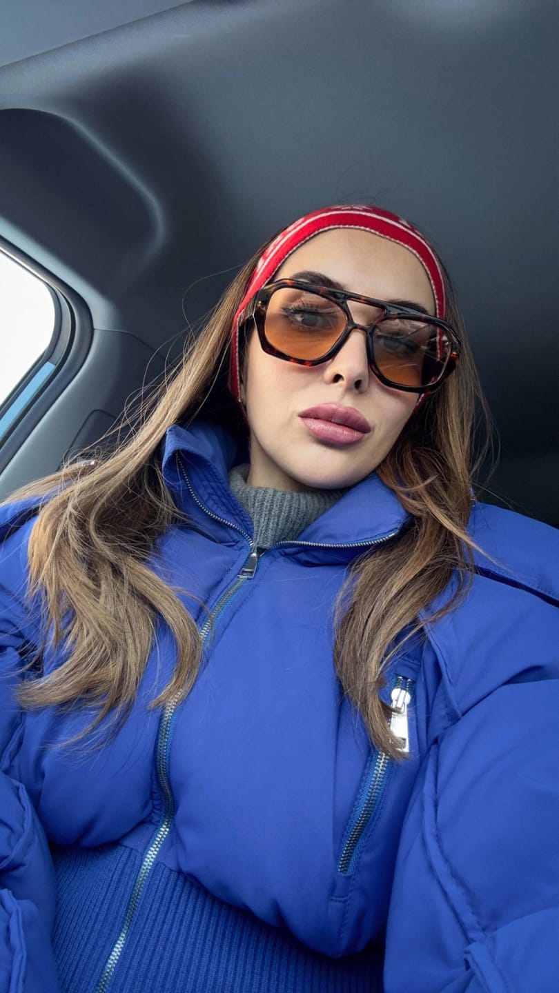 Customer photo review of Zahra sunglasses