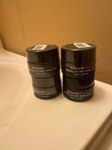 Customer photo review of Natural Rems Shilajit Resin
