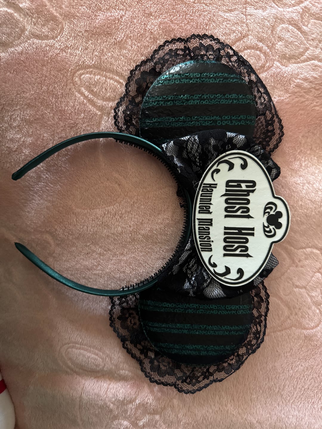 Customer photo review of Ghost Host Mickey Ears