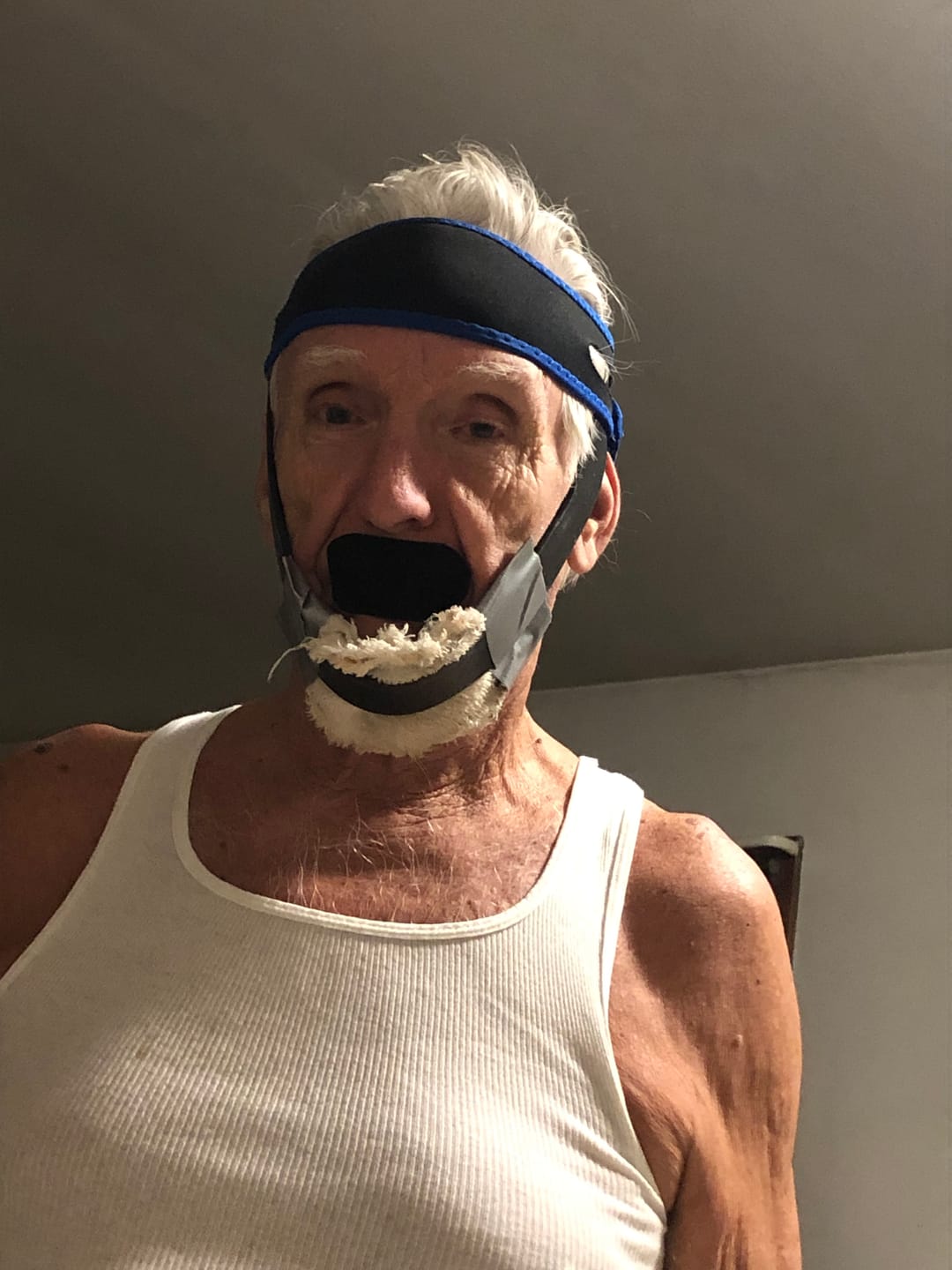 Customer photo review of Hostage Mouth Tape