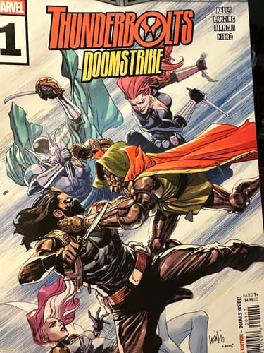 Customer photo review of Thunderbolts: Doomstrike #1 [Doom]