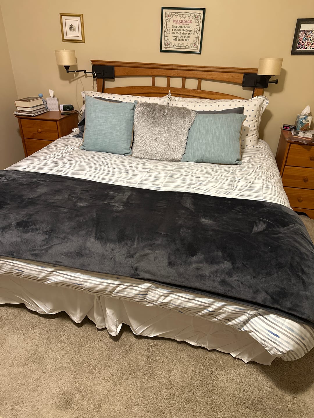 Customer photo review of Complete Bedding Set