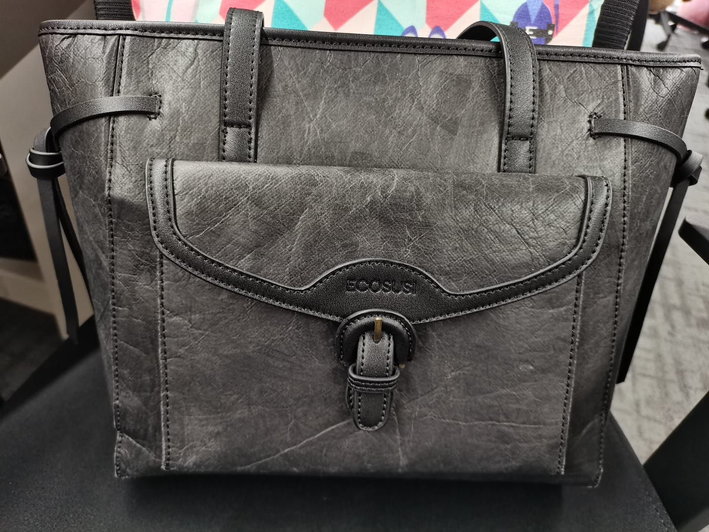 Customer photo review of Evelina Washable Paper Classic Tote